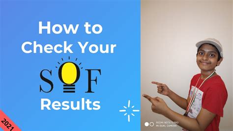 How to Check Your SOF Results (For All SOF Exams) .